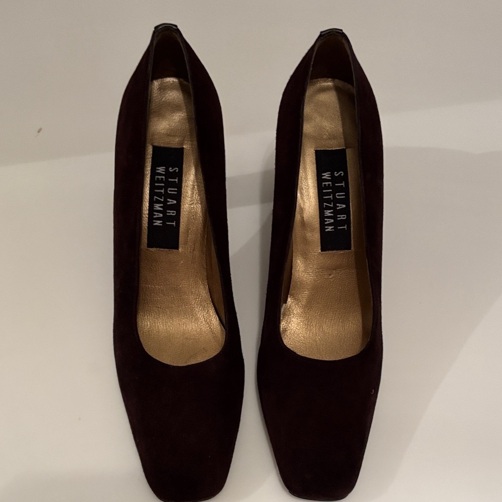Stuart Weitzman Women's Dark Brown Heels